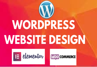 I will make Responsive and SEO friendly wordpress website for your business