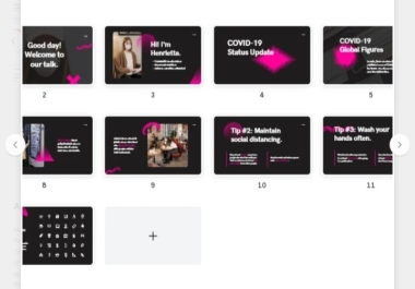 I will design professional PowerPoint presentation slides