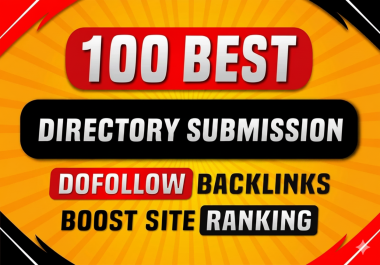 100 Manual Directory Submission Backlinks - High-Quality Backlinks