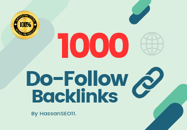 I will provide 1000 Dofollow Backlinks