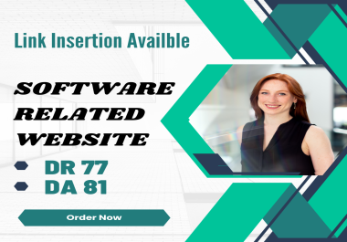 I Will Insert Your Do-follow Link In Any Article of the High Quality Software Related Site