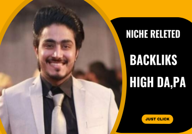 I will create contextual indexing dofollow high DA white hat backlinks with report