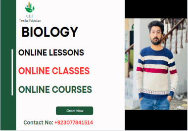 You will get Any Online lessons,  courses and classes