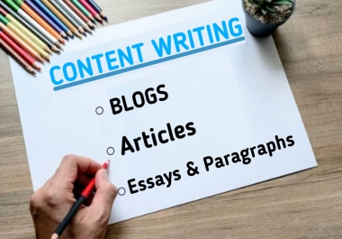 I will write 1000+ words SEO Blogpost or Article in 24 hours