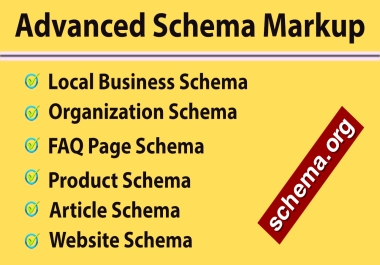 I will implement schema markup to your website in an advanced way