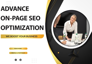 I will do on-page SEO optimization to fast rank your site