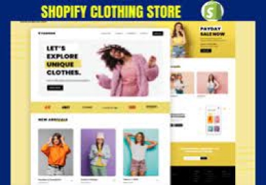 build a dropshipping shopify store or shopify website