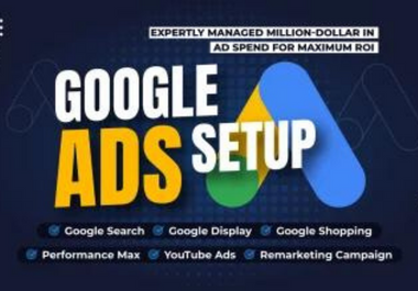 I will setup and manage highly profitable google ads adwords PPC campaigns