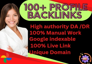 I will do 50 Profile backlinks on high authority site