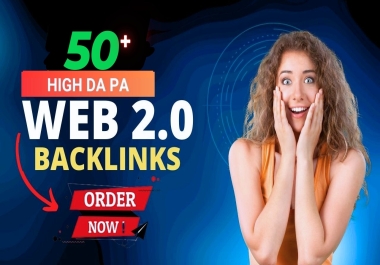 Powerfull 50+ Web 2.0 Backlinks,  Rank Your Website In Google