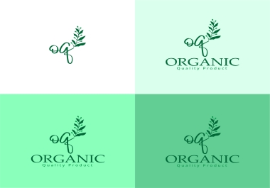 I will create a feminine bohemian handdrawn botanical logo.