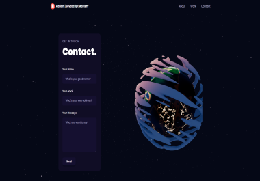 I will do front end web development in react js next js javascript