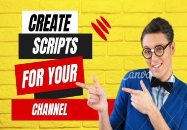 I will write any or trend script writing for your content and article