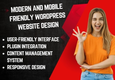 Mobile Friendly WordPress Website Design