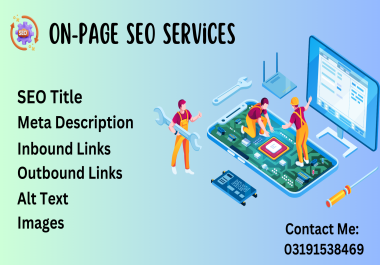 Optimize Your Website with Expert SEO On-Page Services