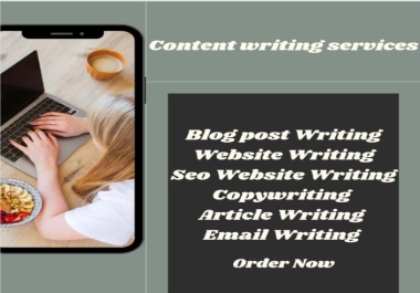 I will be your website content writer,  SEO content writing,  and blog writing expert