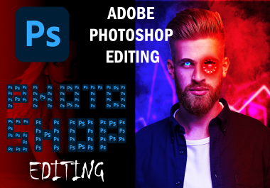 I will do Photoshop editing and document editing within 24 hours