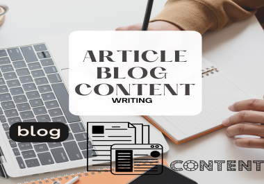 I will write article and content blog on any topic in 1000 word