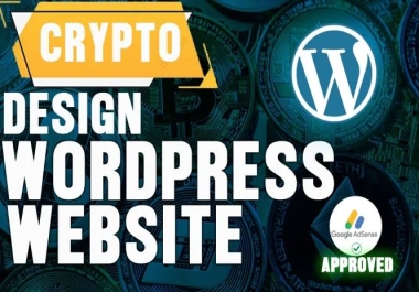 I will design wordpress websites optimized for google adsense approval on niche topics