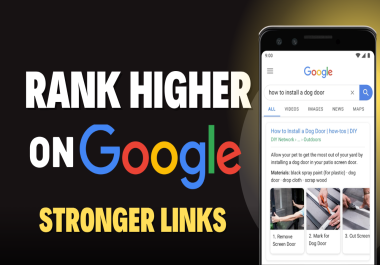 Ranking Solution with SEO Premium Package Stronger Backlinks