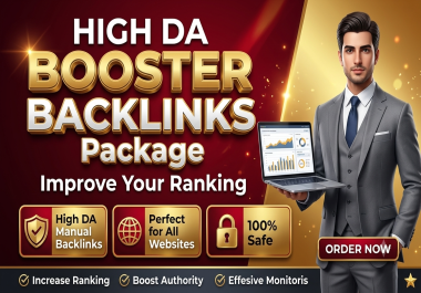 Booster High DA Backlinks Package Rank Website on Google