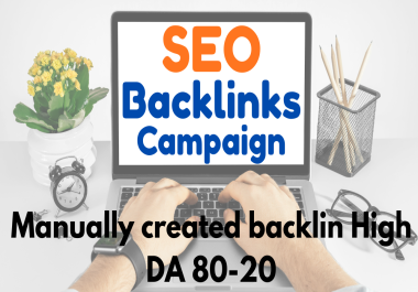 Boost Your Authority manual SEO backlinks campaign with ai optimized keywords