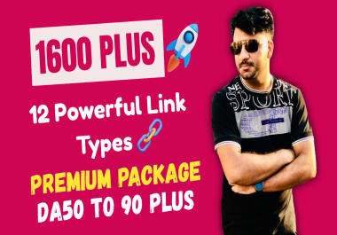 Premium Package 12 Powerful Link Types 1600+ Links Total