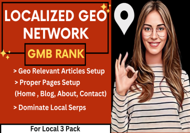 Rank in your Target Area with our GEO Localized Network for Local SEO & gmb ranking