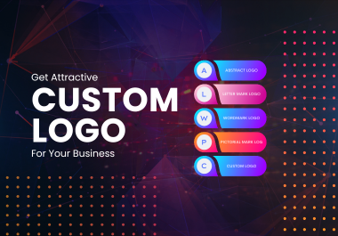 I can design a attractive logo for your brand