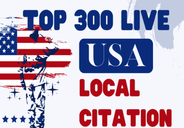 I will build top 40 USA local citations