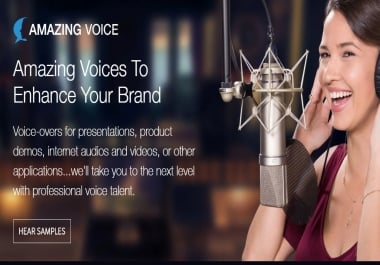 Voice Over Any Language Unlimited