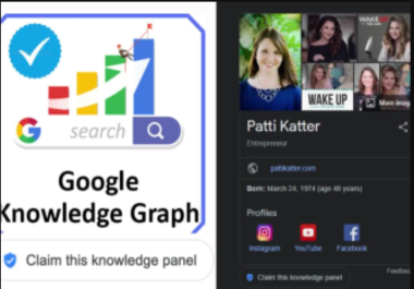 I will create a google knowledge panel for you