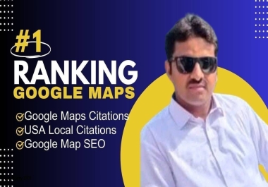 i will do 75000 google map citations for ranking your local business