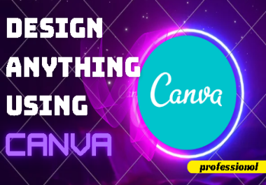 Design AnyThing With Canva Profesional logos