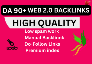 I will manually provide 70 Web 2.0 Backlinks to high da pa websites
