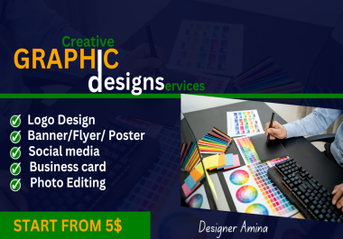 I will design and create professional quality graphics you need