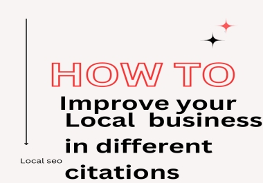I will do top local citations for local SEO USA,  UK,  canada