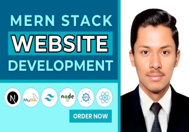 I will do website development using mern stack