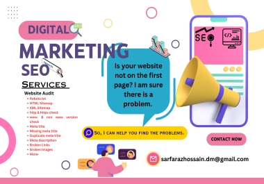 I will do Best Efective Website Audit