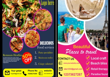 I will design any event flyer in 10 hours