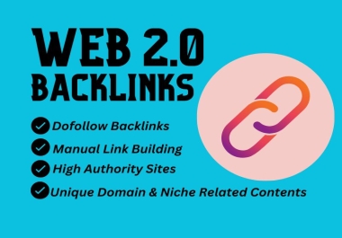 I will Do 60 high authority web 2.0 backlinks