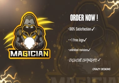 I will design awesome Gaming Mascot logo