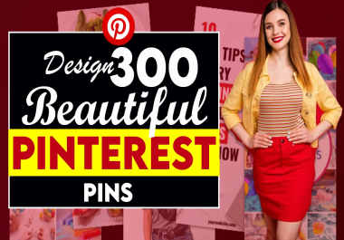 I will do pinterest pin design,  pins creation,  post design for your business or store
