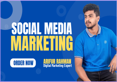 I will be your social media marketing specialist