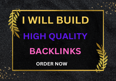I will build high quality SEO backlinks high da authority white hat linkbuilding for your website