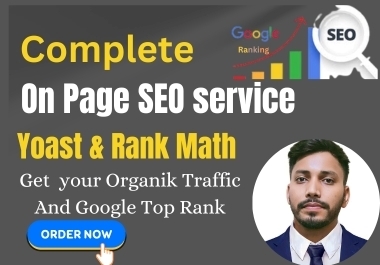 I will do Complete On-Page SEO Optimization for Your WordPress Website