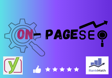 i will do onpage seo by Yoast and rankmath for your website