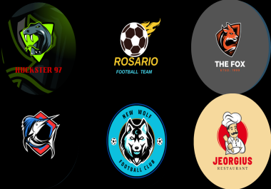 i will create atractive logos sports logo gaming logo