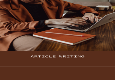 I will write 1000 words about article writing