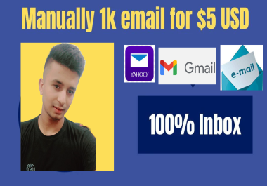 I will do send email manually one by one